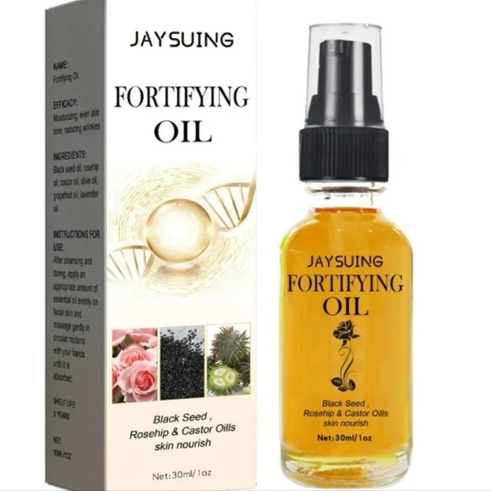 Jaysuing Fortifying Oil Castor Oil Skin Nourishes Serum New